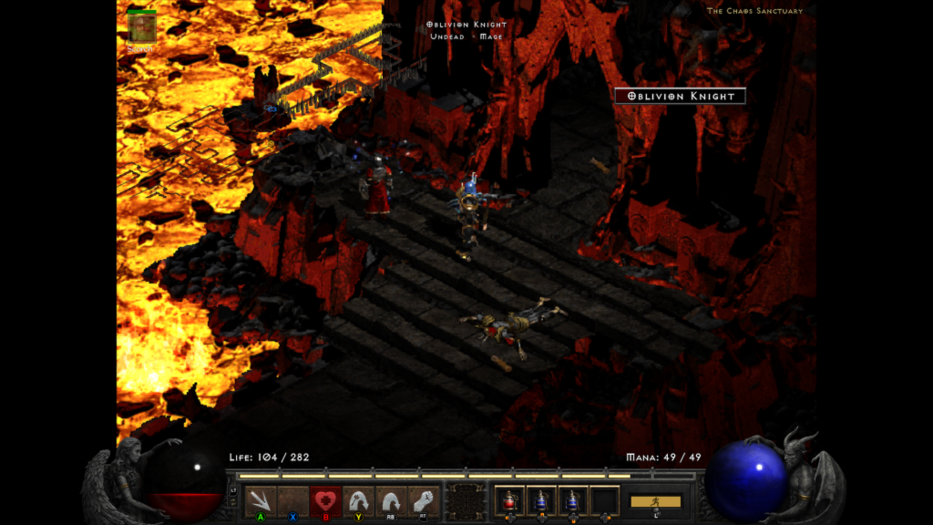 Режим графіки legacy mode (застарілий режим) у Diablo 2: Resurrected