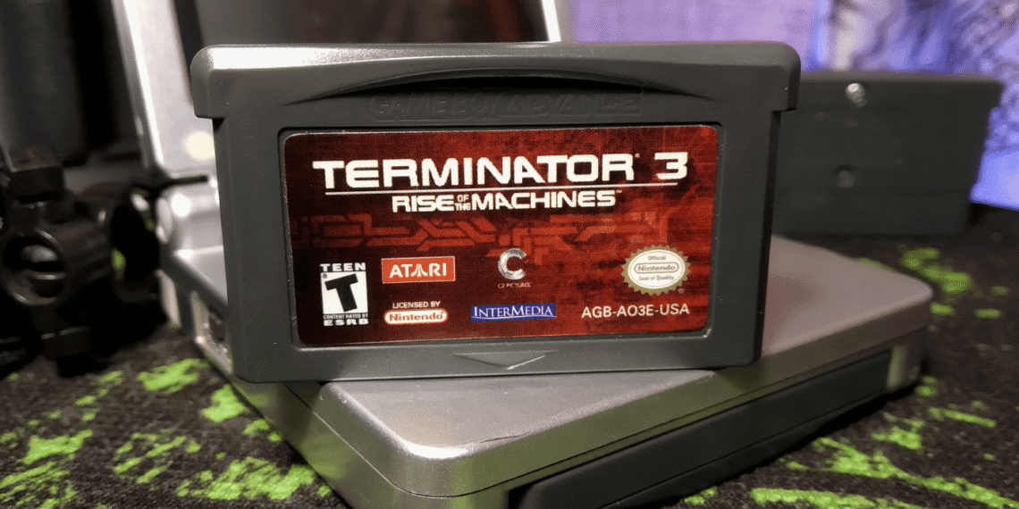 Гра Terminator 3 Rise of the Machines на GBA паролі.