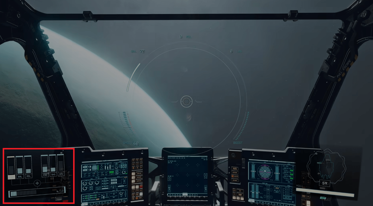 Як керувати кораблем у Starfield