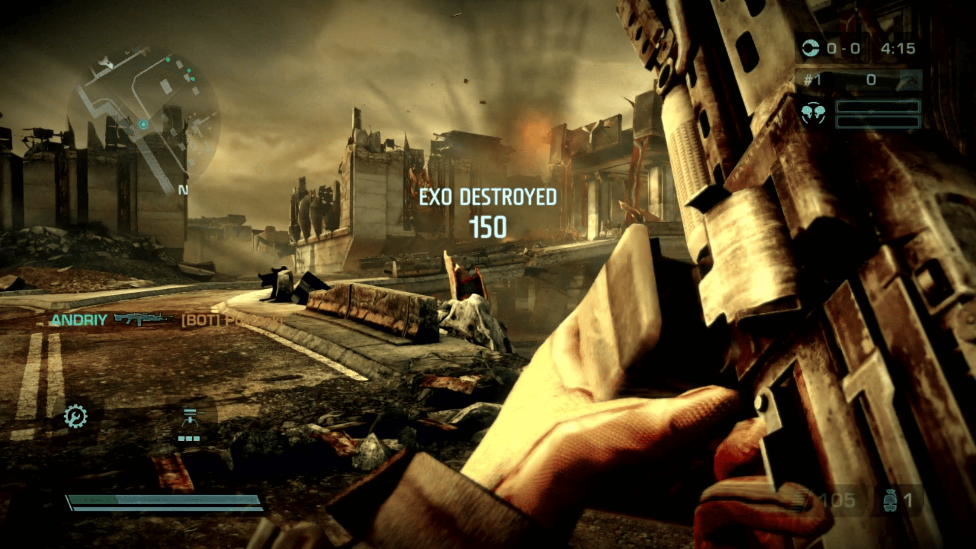 Мультиплеєр Killzone 3 - режим Botzone