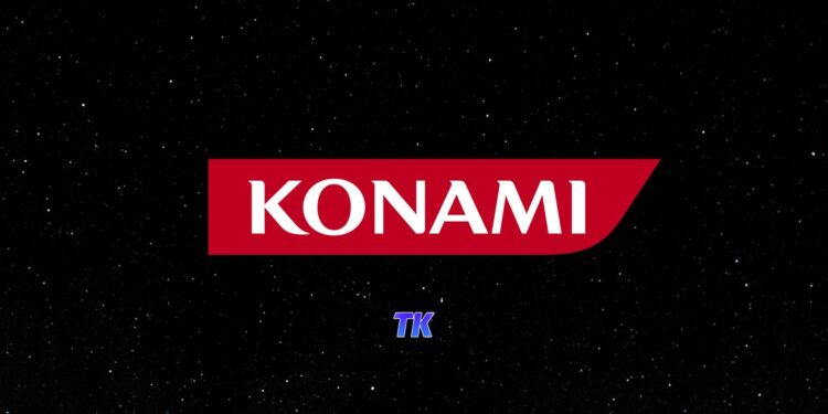 Konami - новини та ігри компанії. Логотип.