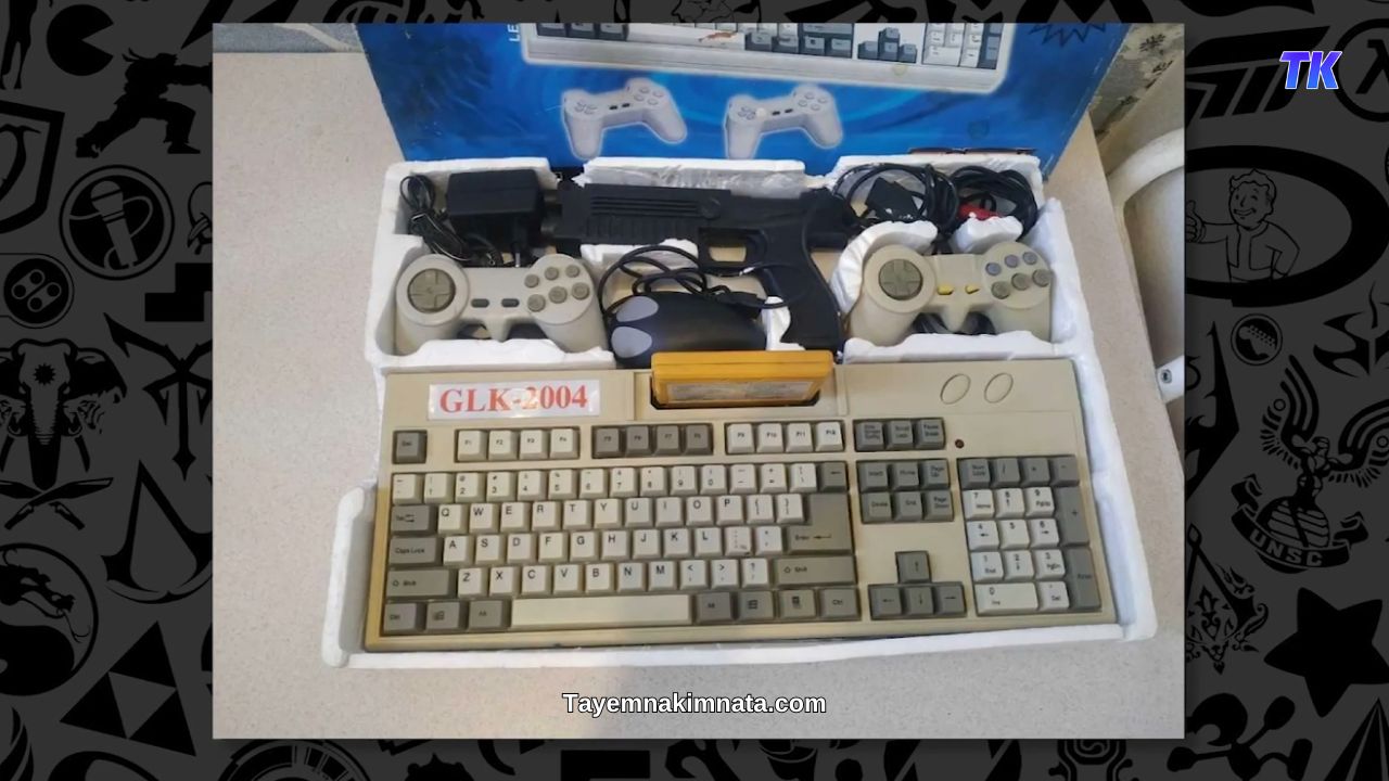 Ігрова приставка Dendy/Денді у формі клавіатури - GLK - 2004 | Tayemnakimnata.com