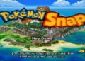 Головний екран гри Pokémon Snap1999 року з N64.